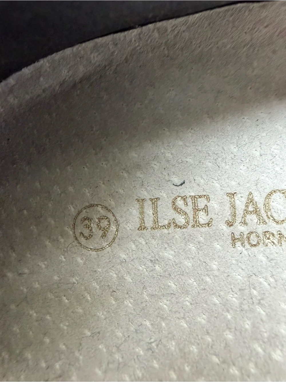 Ilse Jacobsen Navy Blue Cutout Slip-On Platform Shoes